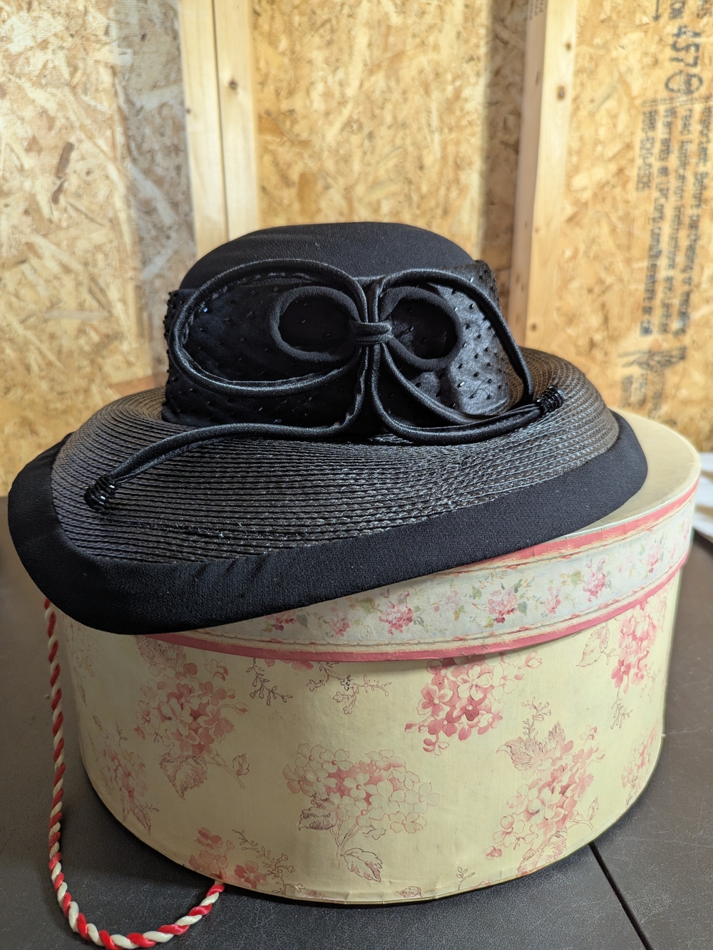 Milano Ladies Black Dress Hat